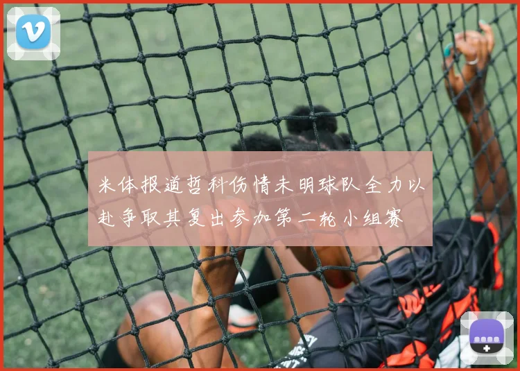 米体报道哲科伤情未明球队全力以赴争取其复出参加第二轮小组赛